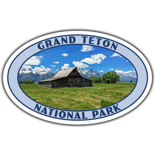 grand teton national park sticker