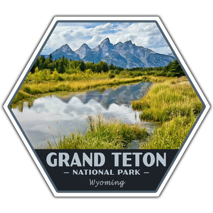 Grand Teton National Park Sticker