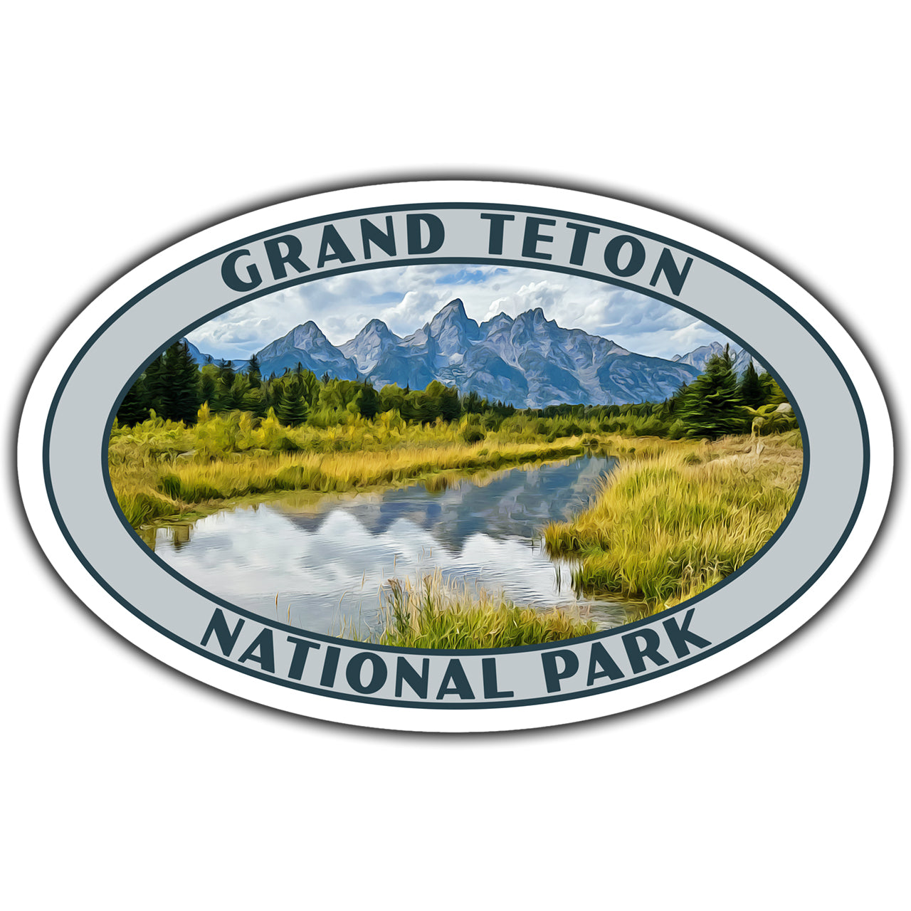 Grand Teton National Park Sticker