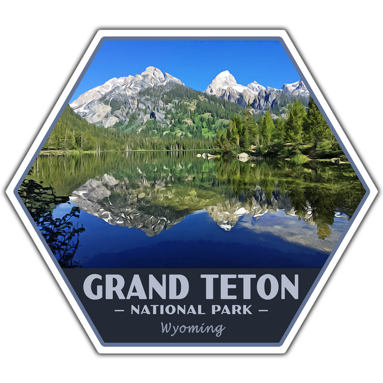 Grand Teton National Park Sticker