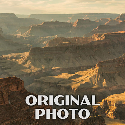 Grand Canyon National Park Poster-WPA (Grandview Point in Shadows)