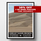 great sand dunes national park poster