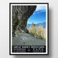great smoky mountains national park poster