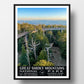 great smoky mountains national park poster