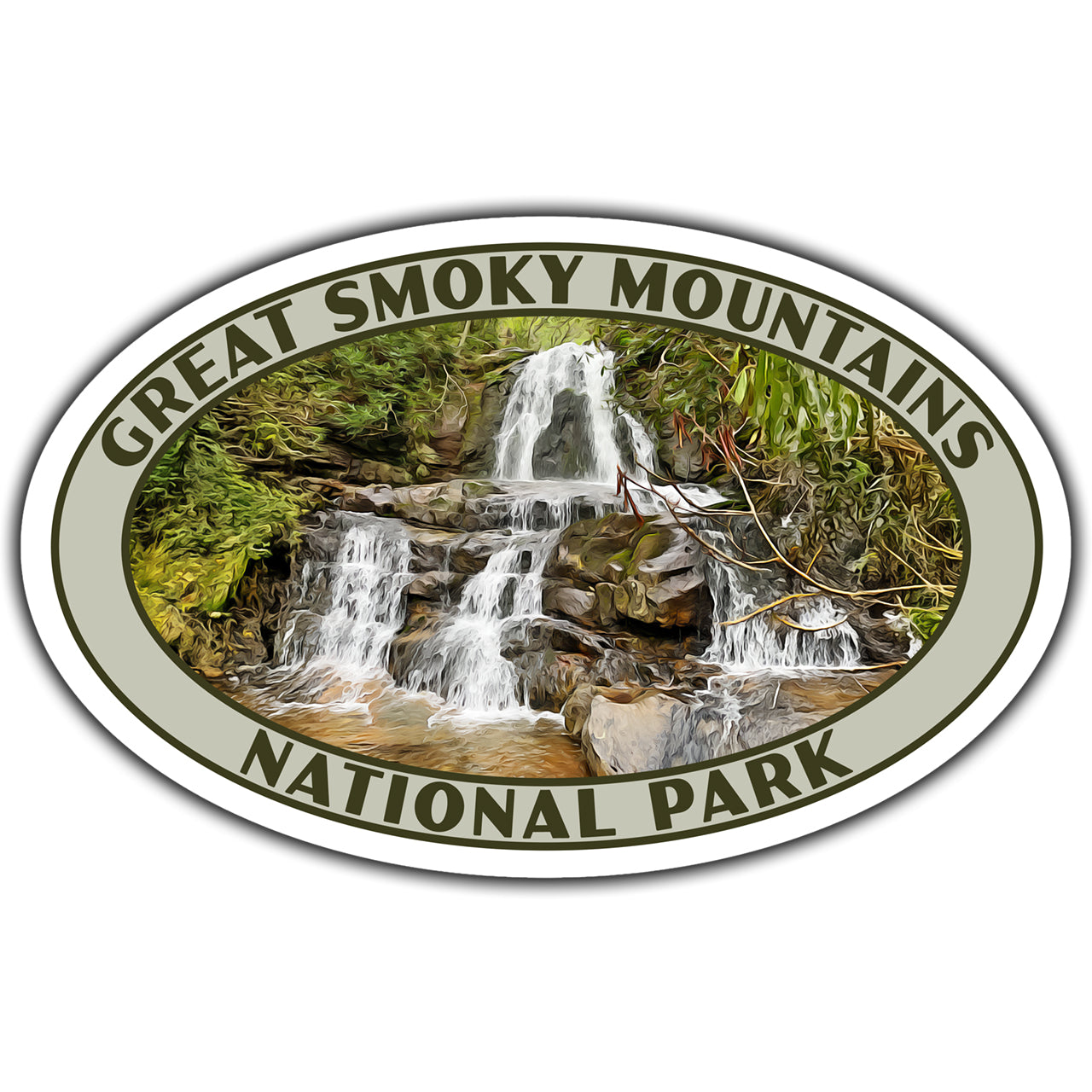 great smoky mountains national park sticker