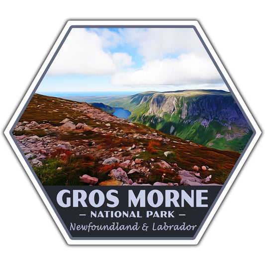 Gros Morne national park sticker