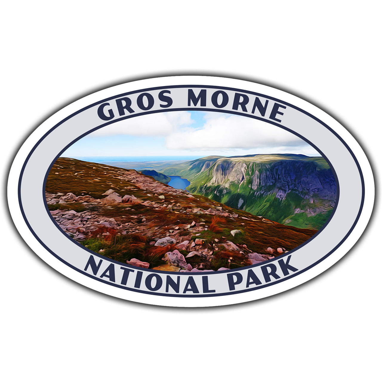 Gros Morne national park sticker