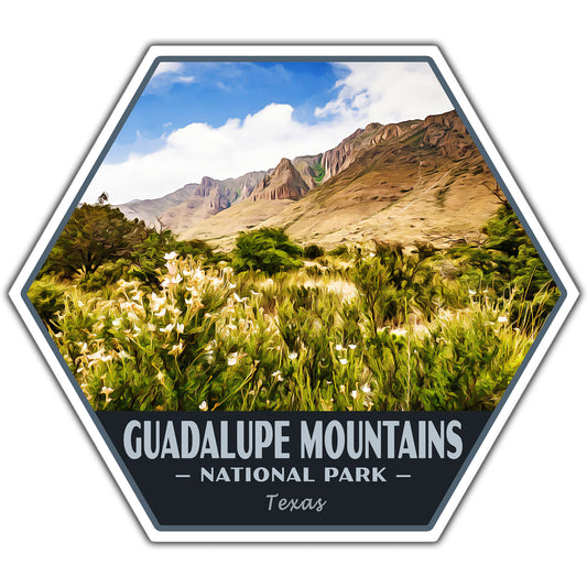 guadalupe mountains national park sticker