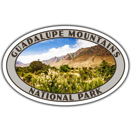 guadalupe mountains national park sticker