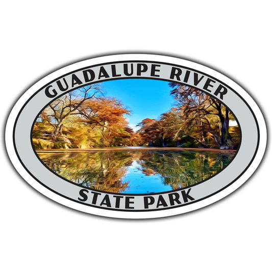 Guadalupe River state park sticker