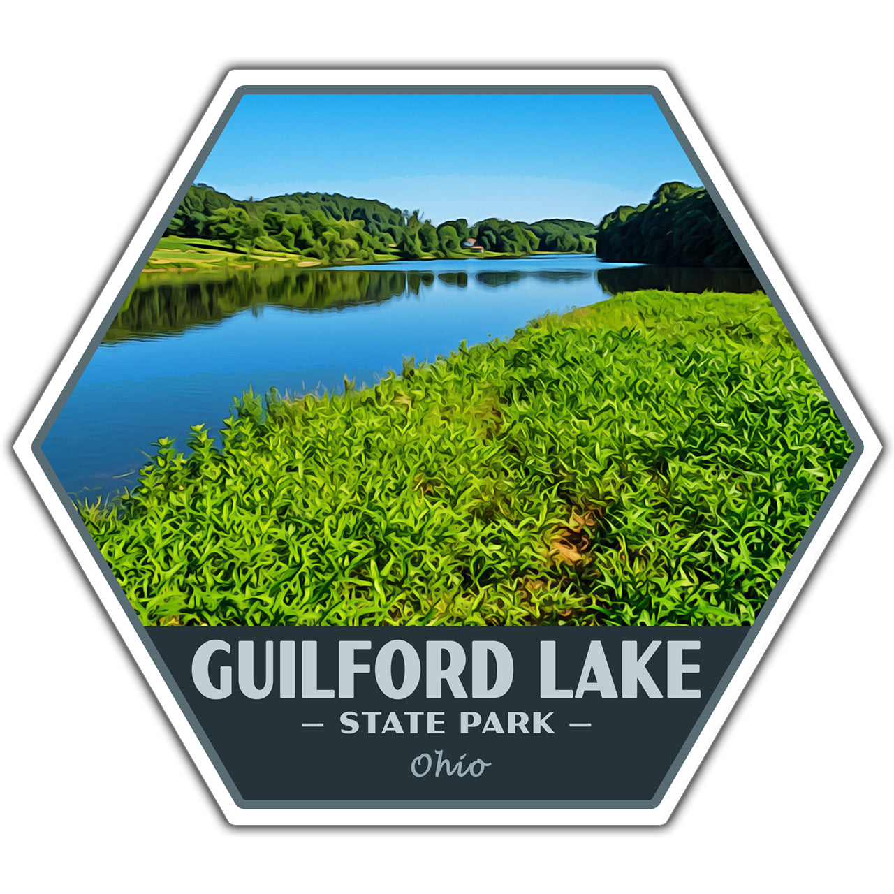 Guilford Lake state park sticker