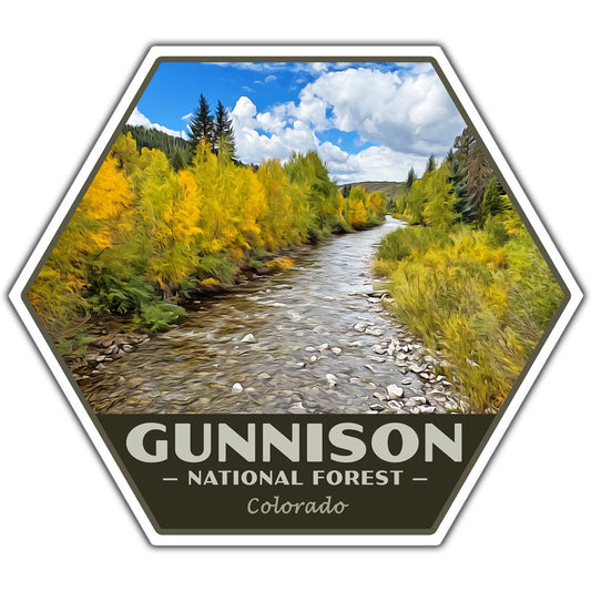 Gunnison national forest sticker