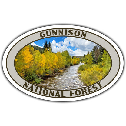Gunnison national forest sticker