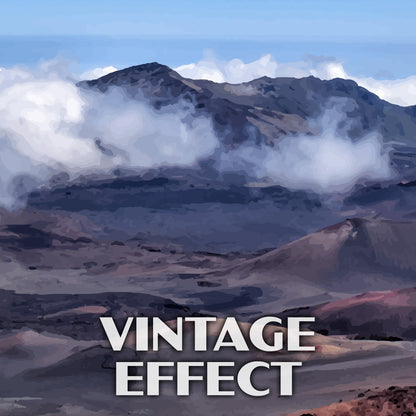 Haleakala National Park Poster-WPA (Visitor Center View)