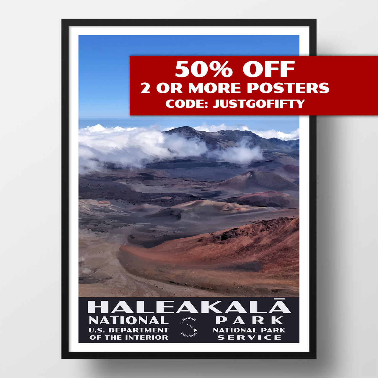 Haleakala National Park poster