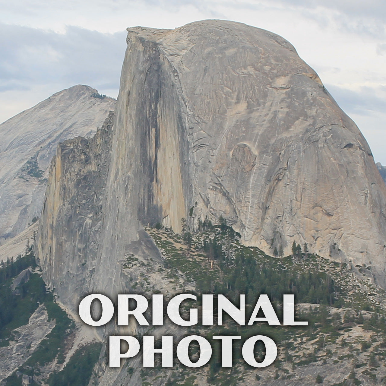 Yosemite National Park Poster-WPA (Half Dome)