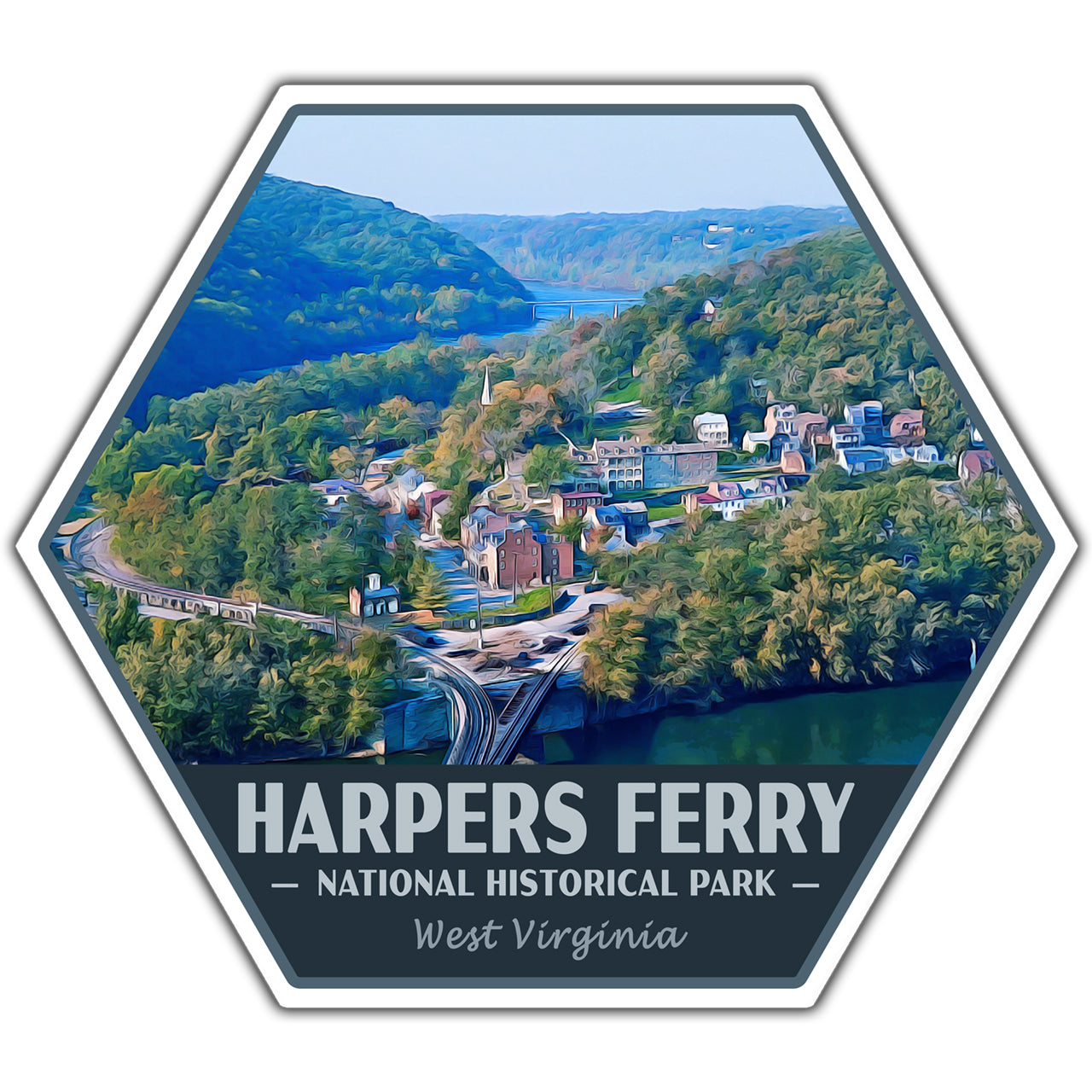 Harpers Ferry national historical park sticker