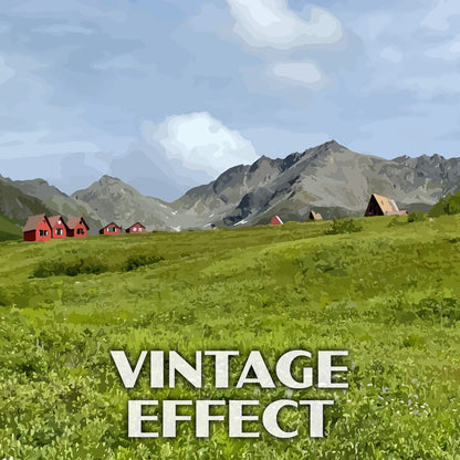 Hatcher Pass Poster-WPA (Hatcher Pass) (Alaska State)