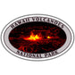 Hawaii Volcanoes national park sticker