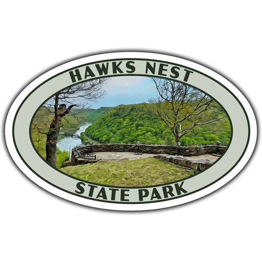 Hawks Nest state park sticker