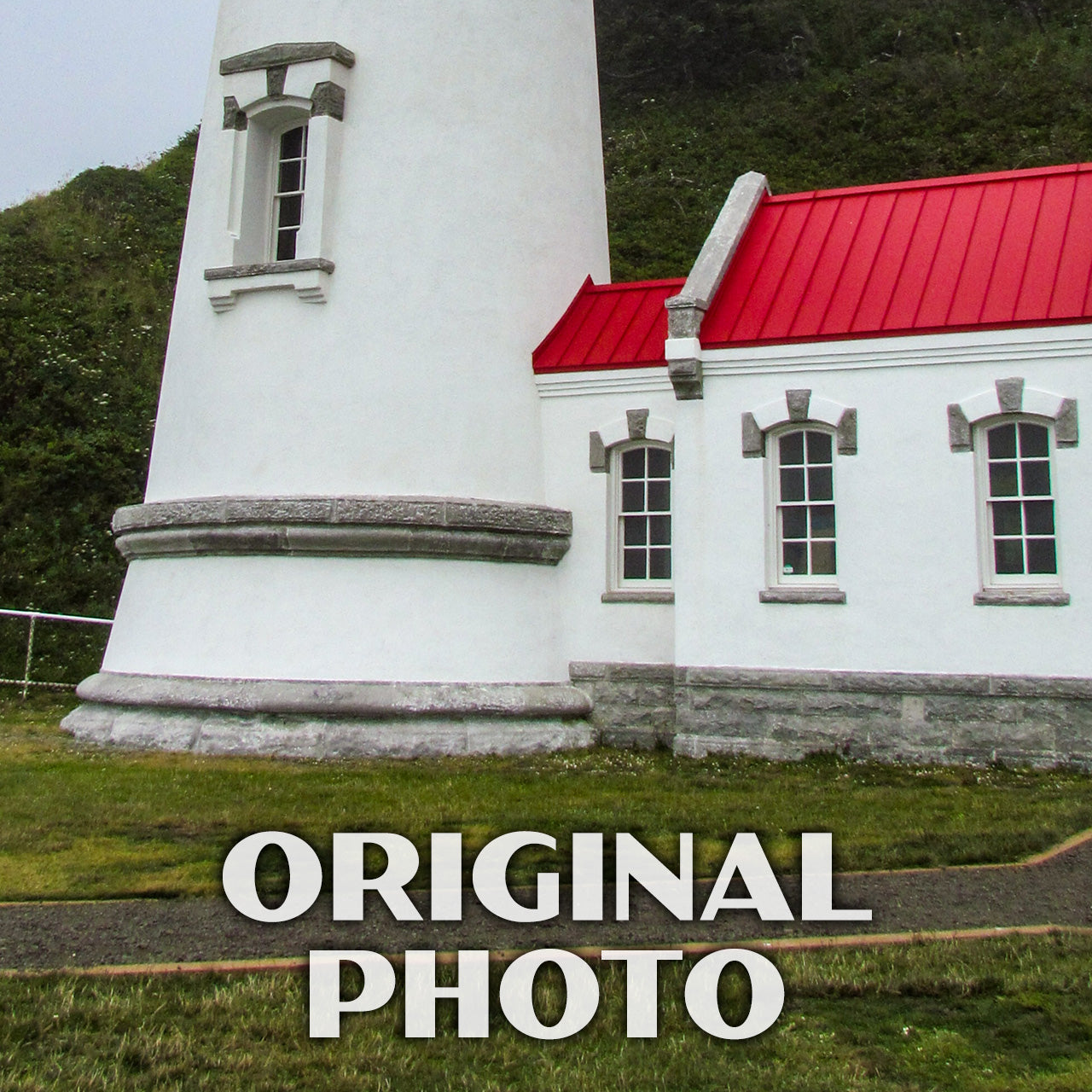 Heceta Head Light Poster-WPA (Haceta Head Lighthouse) (Oregon State)