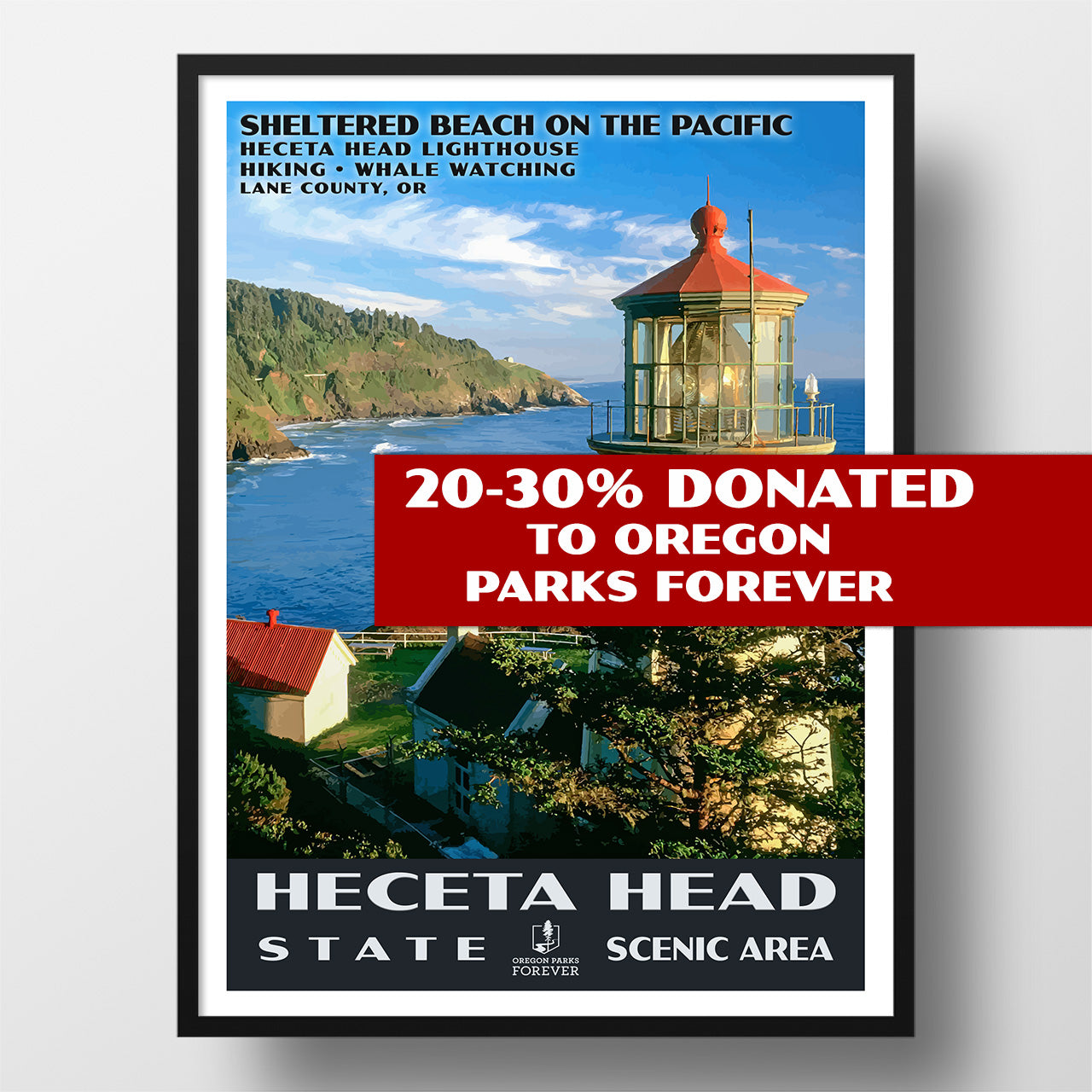 Heceta Head State Scenic Area poster