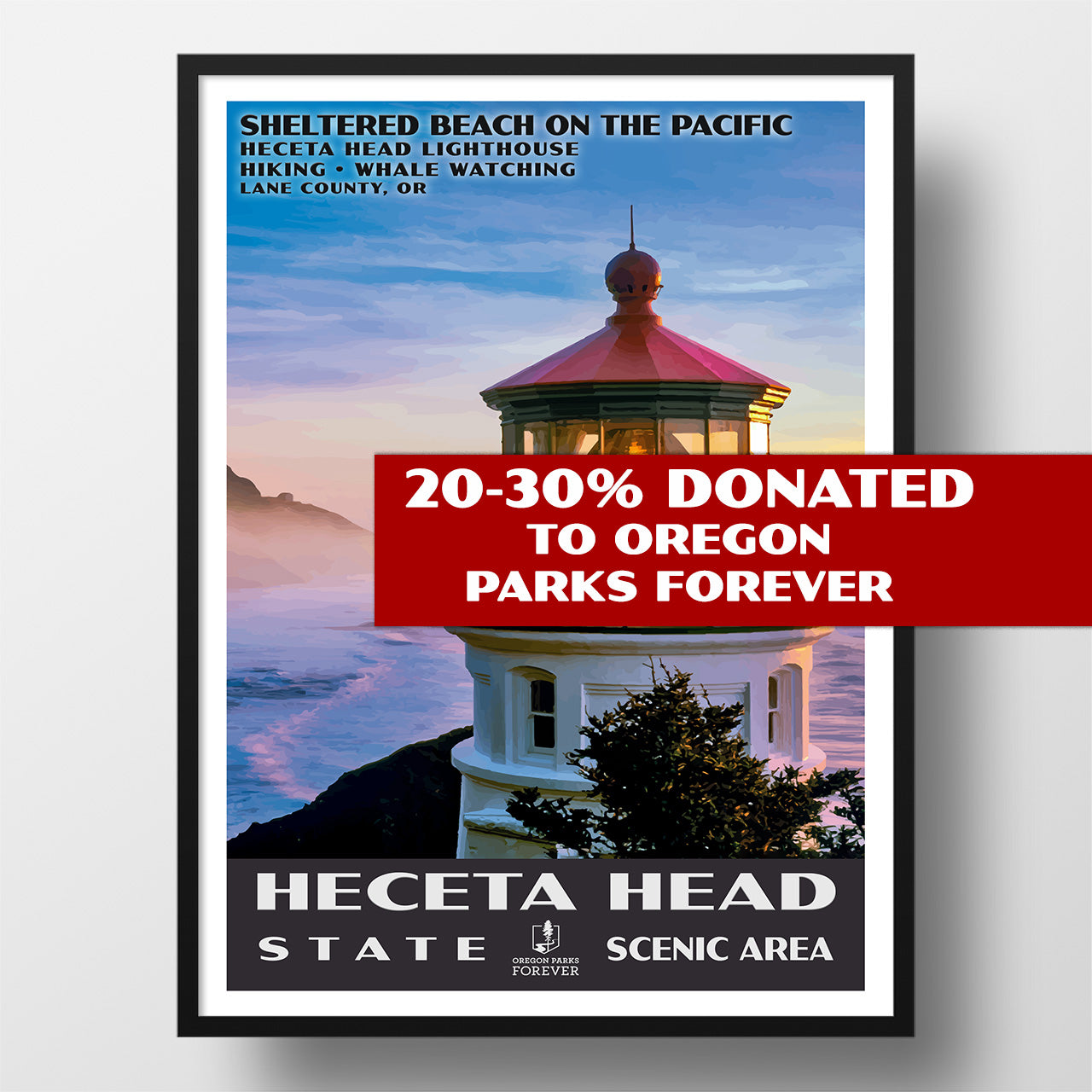 Heceta Head State Scenic Area poster