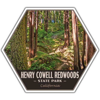 Henry Cowell Redwoods state park sticker