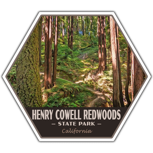 Henry Cowell Redwoods state park sticker
