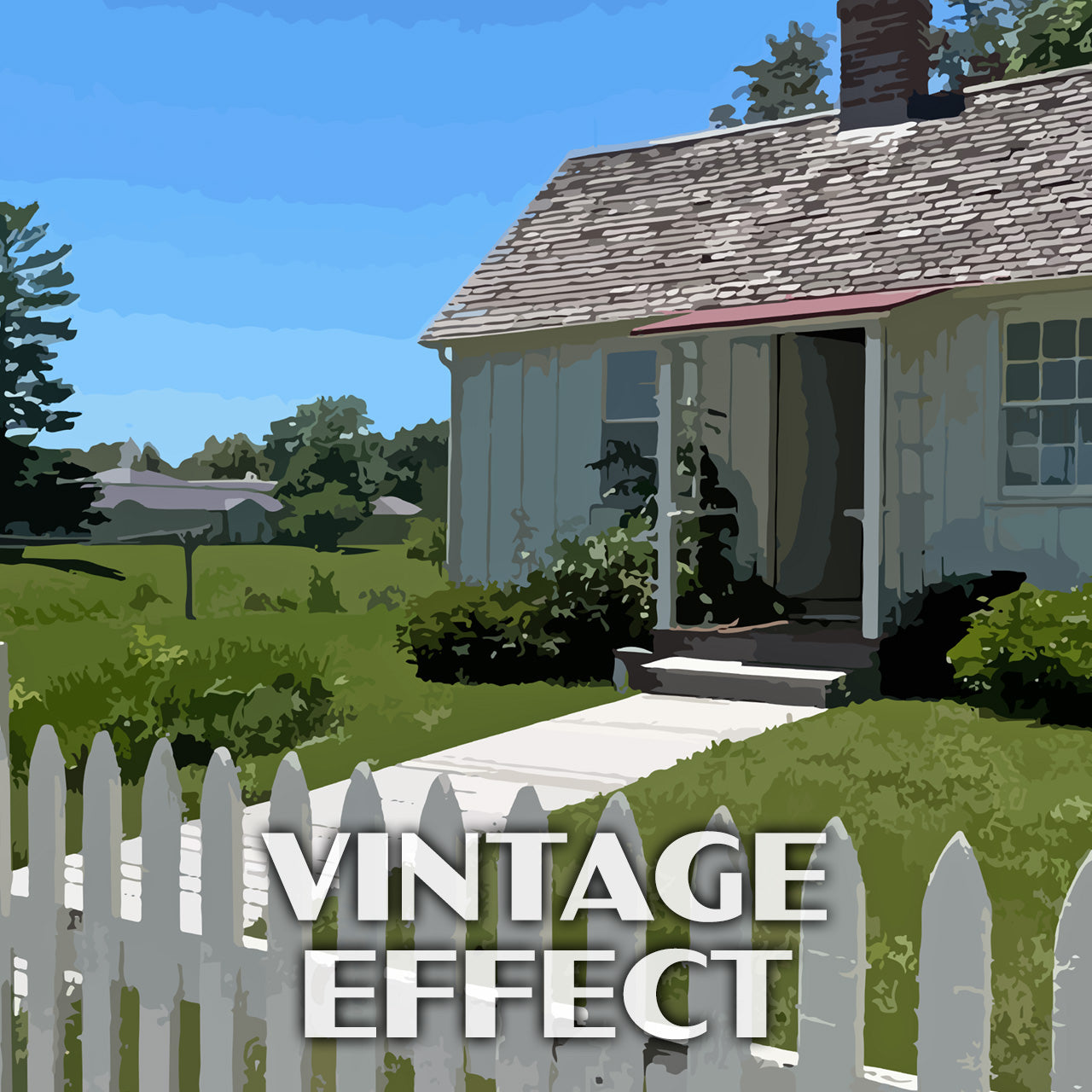 Herbert Hoover National Historic Site Poster - WPA (Cottage)