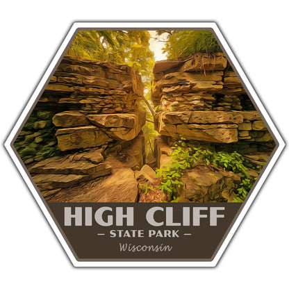 High Cliff state park sticker