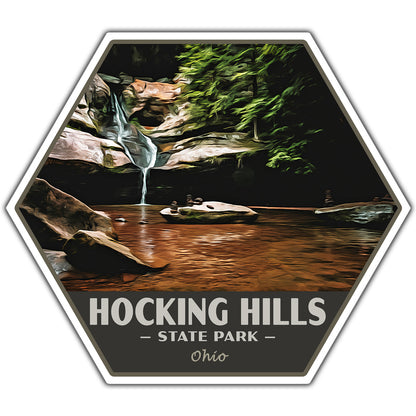 hocking hills state park sticker