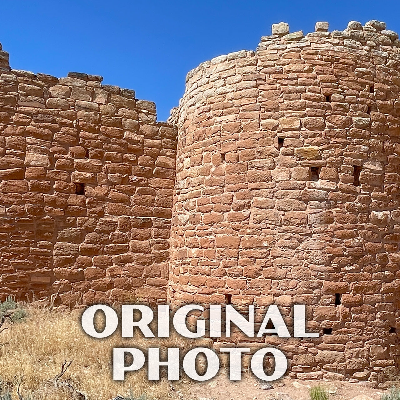 Hovenweep National Monument Poster-WPA (Hovenweep Castle)