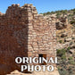 Hovenweep National Monument Poster-WPA (Twin Towers)