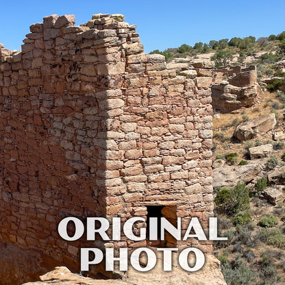 Hovenweep National Monument Poster-WPA (Twin Towers)