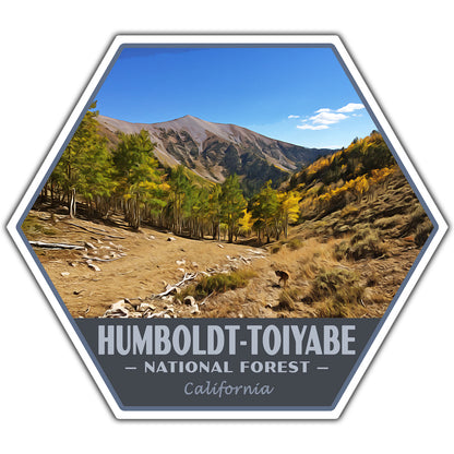 Humboldt-Toiyabe national forest sticker
