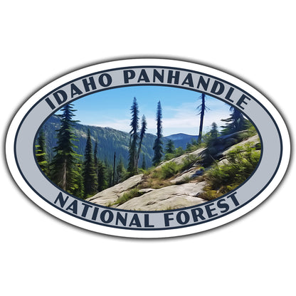 Idaho Panhandle national forest sticker