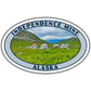 independence mine state park sticker