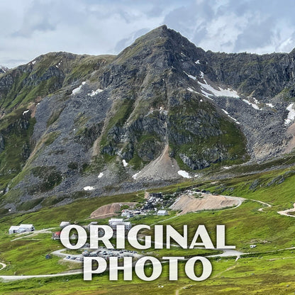 Indpendence Mine State Historical Park Poster-WPA (from Above) (Alaska State)