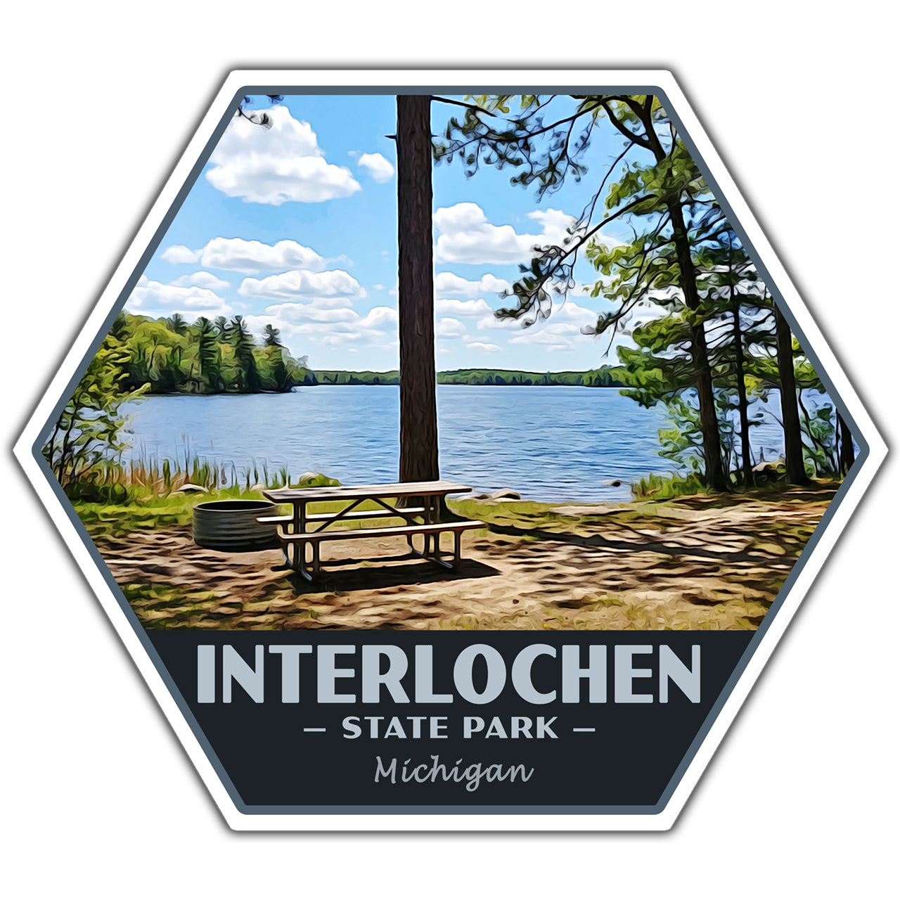 Interlochen state park sticker