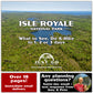 Isle Royale National Park Itinerary (Digital Download)