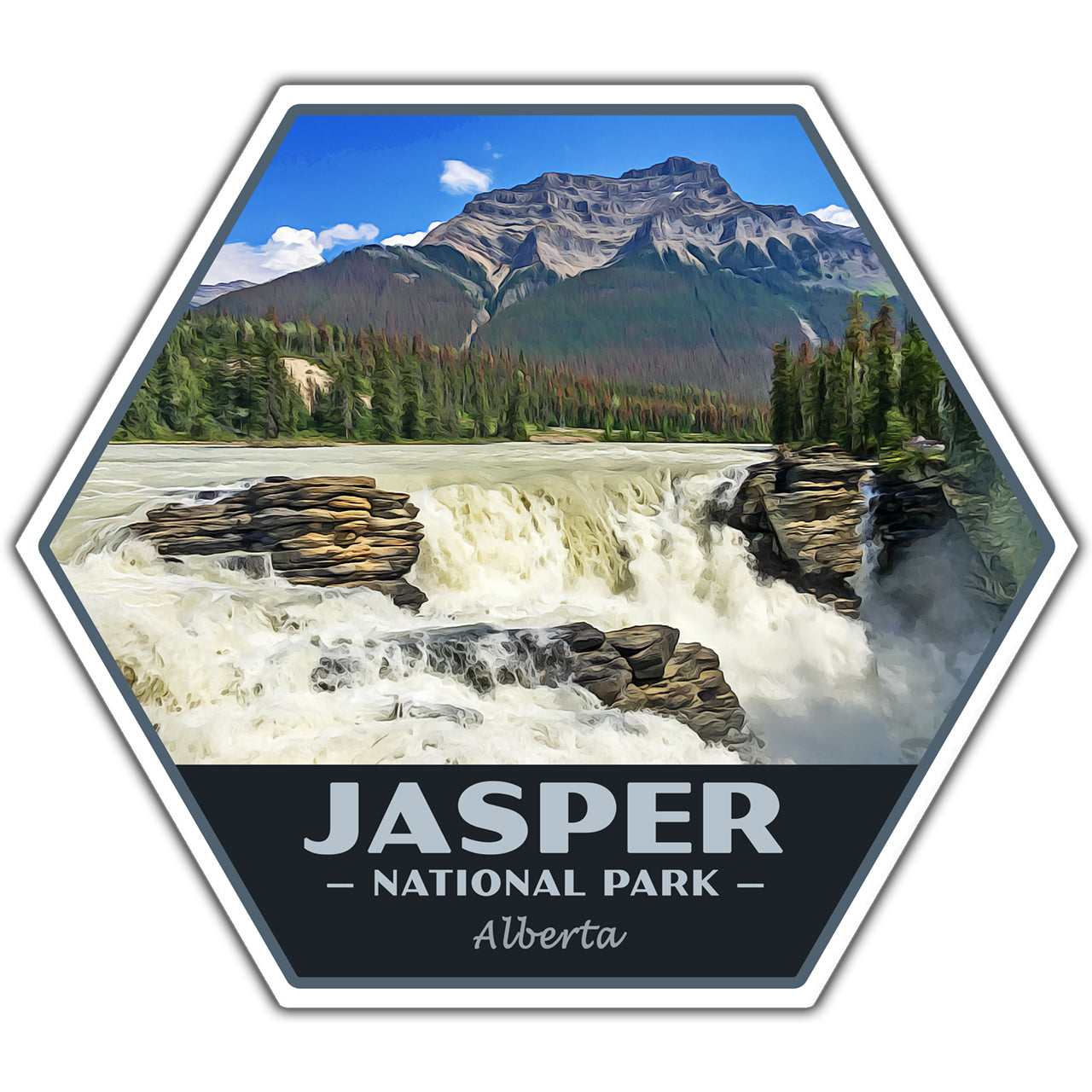 Jasper National Park Sticker