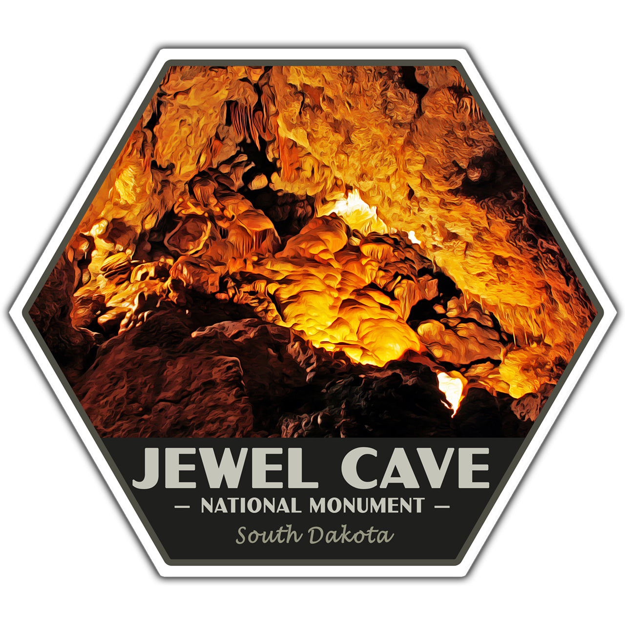 Jewel Cave national monument sticker