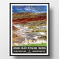 John Day Fossil Beds National Monument Poster - WPA (Painted HIlls 2) - OPF