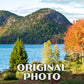 Acadia National Park Poster - WPA (Jordan Pond in Fall)