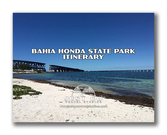 Bahia Honda State Park Itinerary (Digital Download)