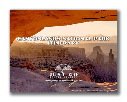 Canyonlands National Park Itinerary (Digital Download)