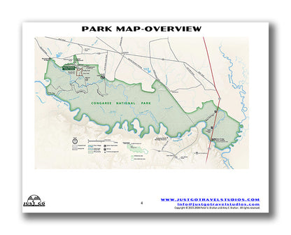 Congaree National Park Itinerary (Digital Download)