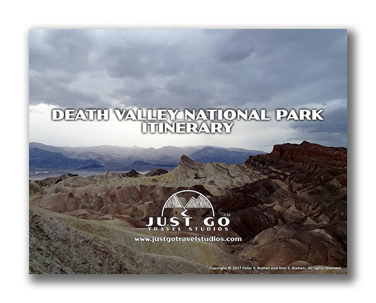 Death Valley National Park Itinerary (Digital Download)