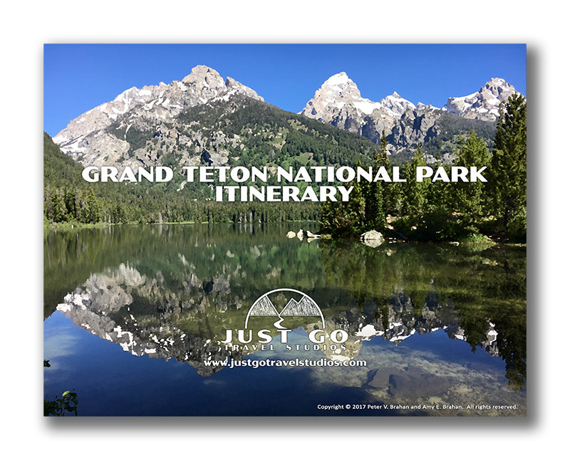 Grand Teton National Park Itinerary (Digital Download)